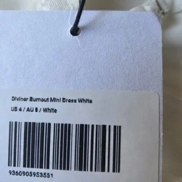 Princess Polly Diviner Burnout Dress Size 4 - Picture 6 of 8